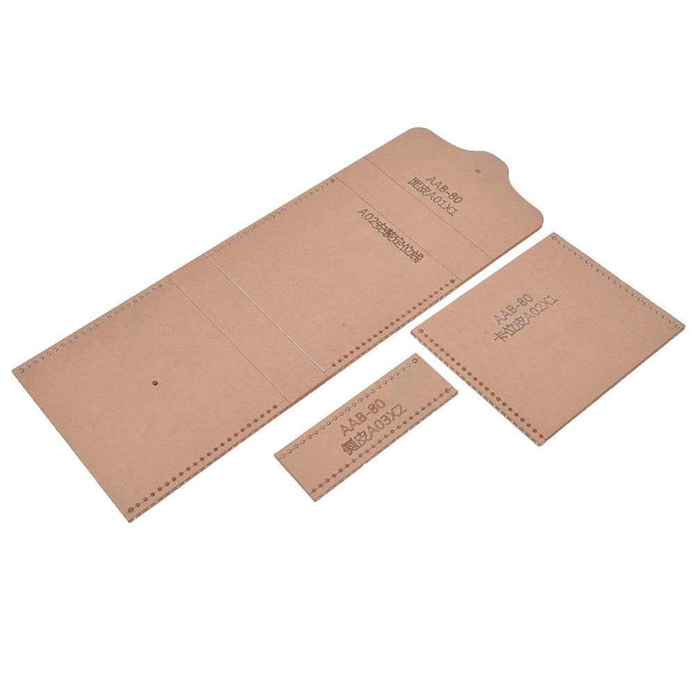 Acrylic Coin Purse Wallet Template Stencil DIY Handmade Leather Mould