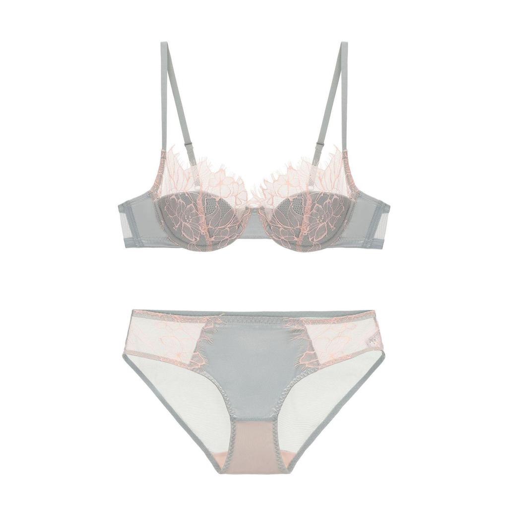 Soutien-gorge push-up en dentelle française: Sexy, Coton Doux, Valorisant pour Petite Poitrine