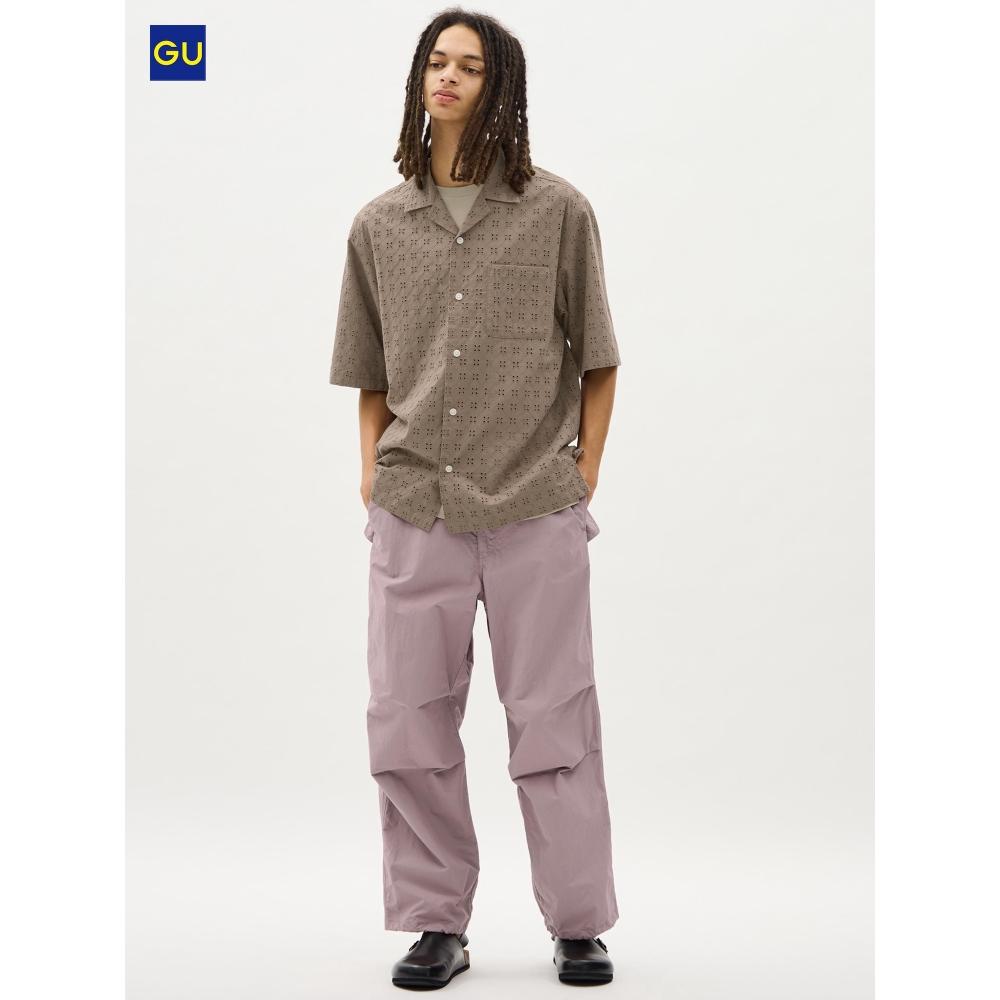 

Парашютные штаны Uniqlo Gu 74 PURPLE/MEN L