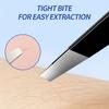 3pcs High-Quality Stainless Steel Eyebrow Tweezers Hair Removal Tweezers Specialized for Beard Plucking Slant Tip Eyebrow Clip