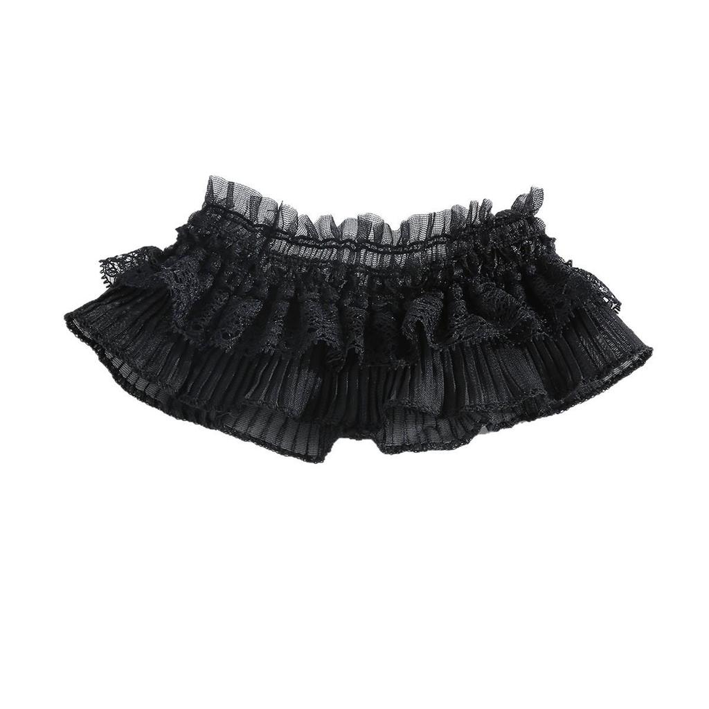 Korean Style Lace Neckwarmer Choker for Girls: Versatile High-Neck Jewelry To Cover Scars, Ideal for Autumn and Winter
