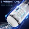Automatické mužské masturbátory Sexuální hračka 9 Vibration 9 Sací Kouření Masturbátor Vakuová pumpa IPX6 Sexuální hračky pro muže