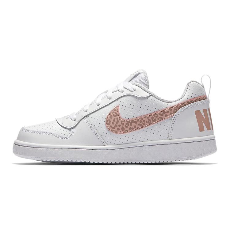 Nike Court Borough Low  Белый Розовый  GS 845104-101 39