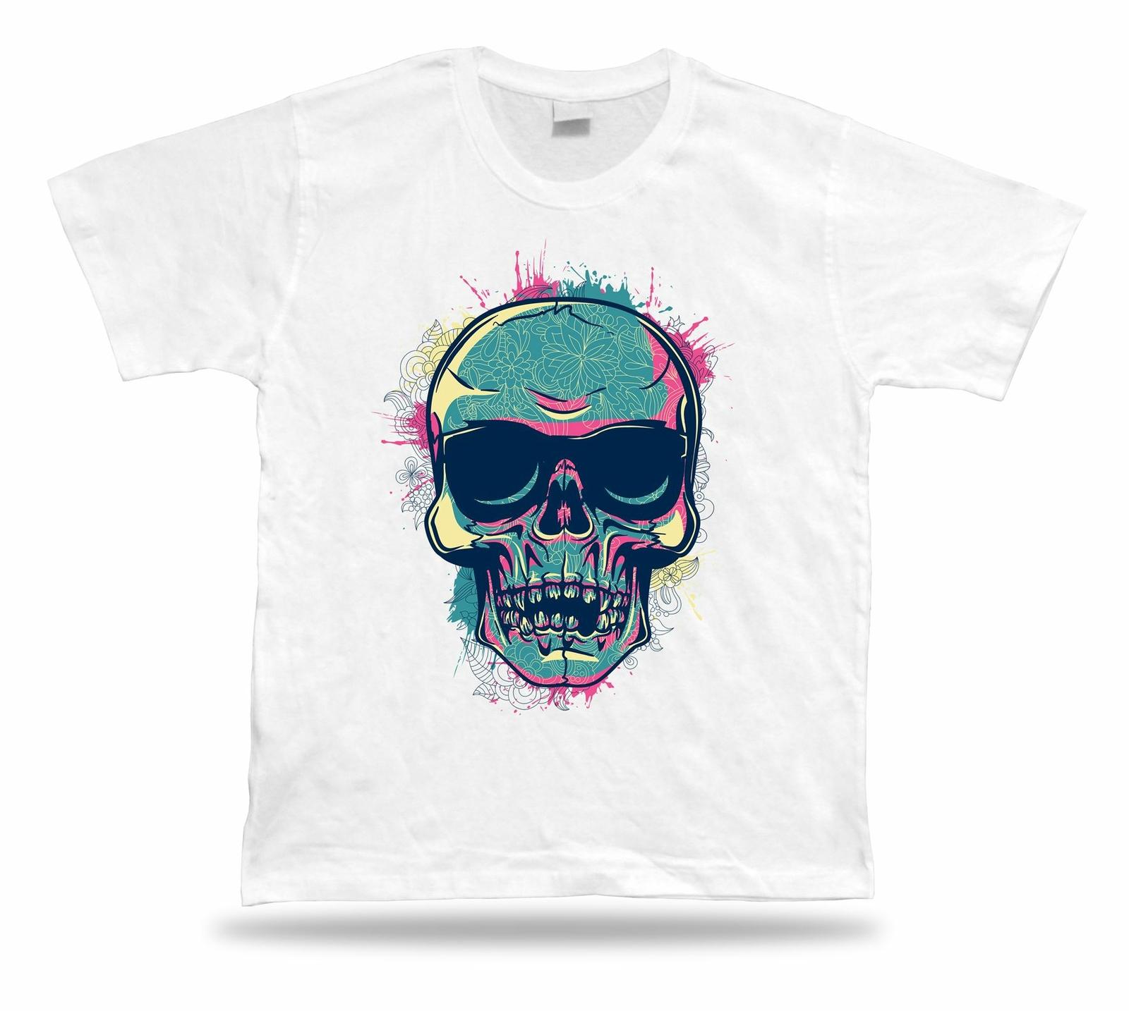 

Basic T-Shirts Scary monster skull special apparel design Birthday best gift 5XL різнокольоровий