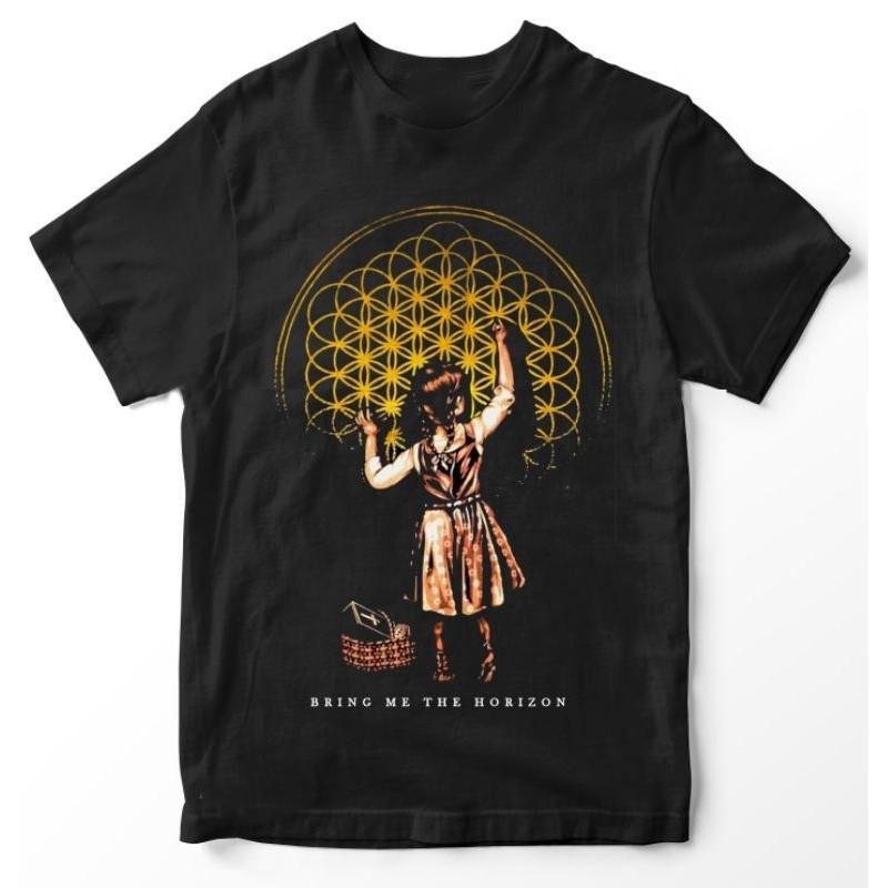 

Bring Me The Horizon Для фанатов Плотный хлопок Черный Все размеры Футболка C200 Унисекс Футболка S