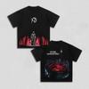 XO The Weeknd Grafika Bawełniana Koszulka Unisex Lato 2026 Okrągły Dekolt Damska Styl Y2k Hip Hop Krótki Rękaw Koszulka Muzyczna Prezent dla Fana