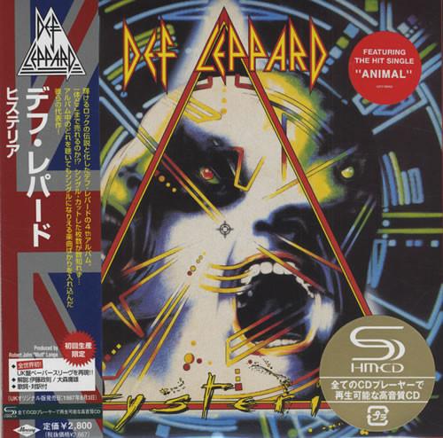

CD DEF LEPPARD - Hysteria UICY93453 Mercury 2008 Japan Rock Used