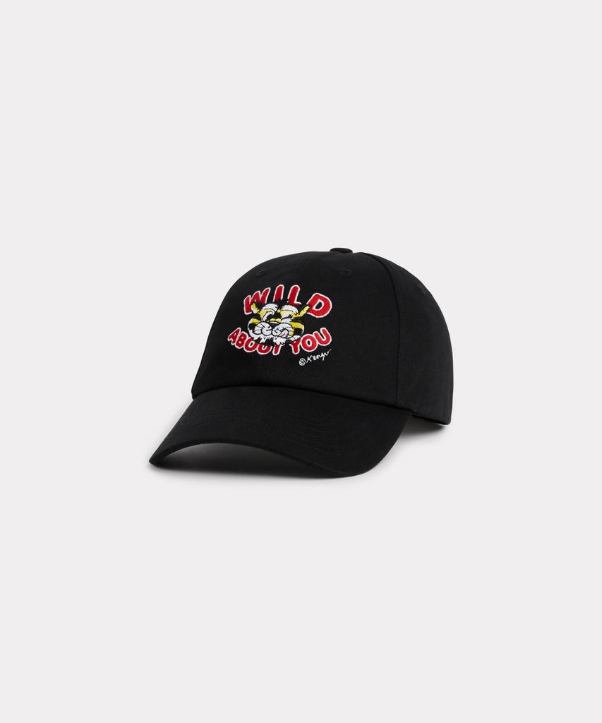 KENZO Wild Tiger Black Cap_K265Ahh302Bkf