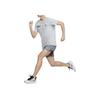 Nike Camiseta Pulôver Manga Curta com Gola Redonda Estampa de Letras com Logo Respirável Masculina Cinza Branco FV8393-077