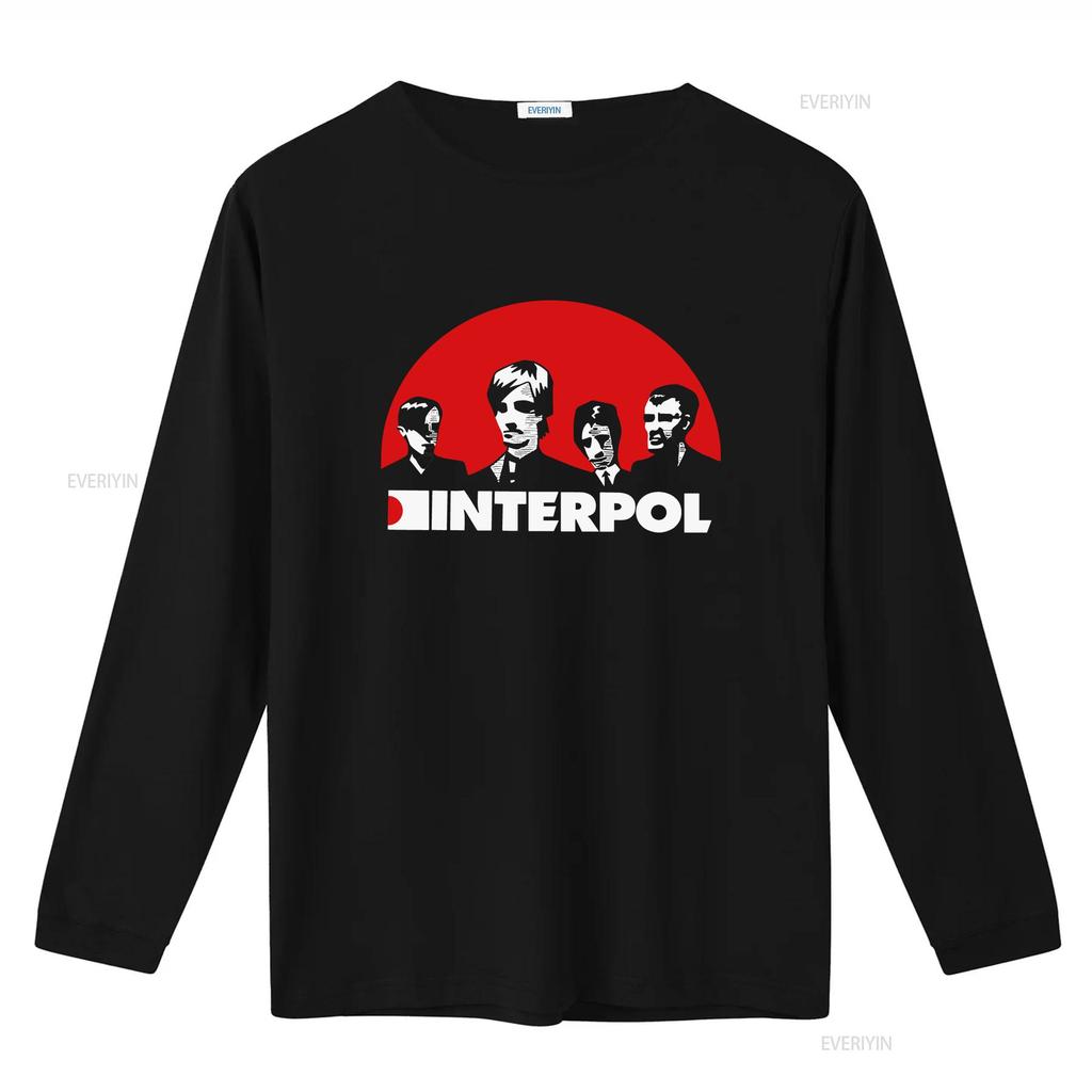 Interpol Band For Fans Style Men's Womens Top T Shirt Clothing Size S 5XL Best Anniversary Vintage Washed Stretched Graphic