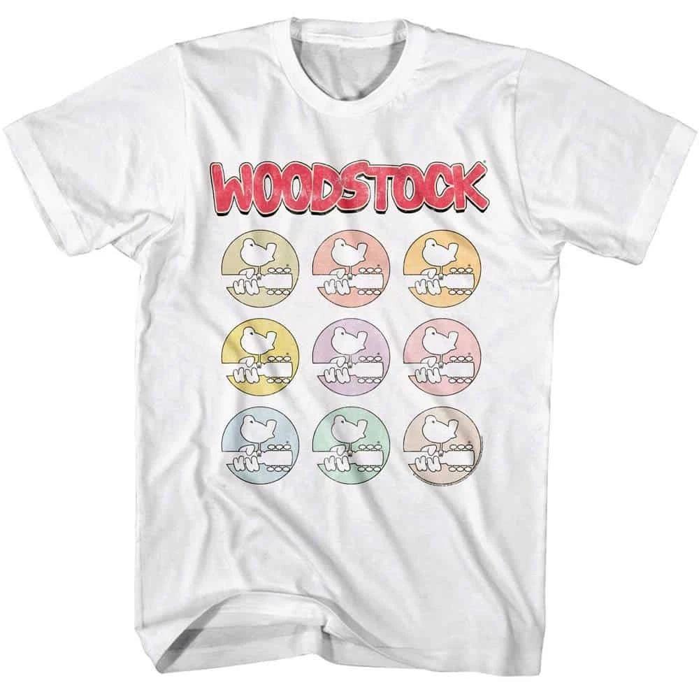 Woodstock Rainbow Bird Men s T-Shirt 4XL