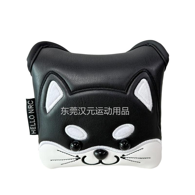 Golf club cover, protective cover, iron rod cover, Shiba Inu outdoor sports accessories