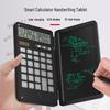 Portable LCD Writing Tablet with Flip Calculator for Students and Office