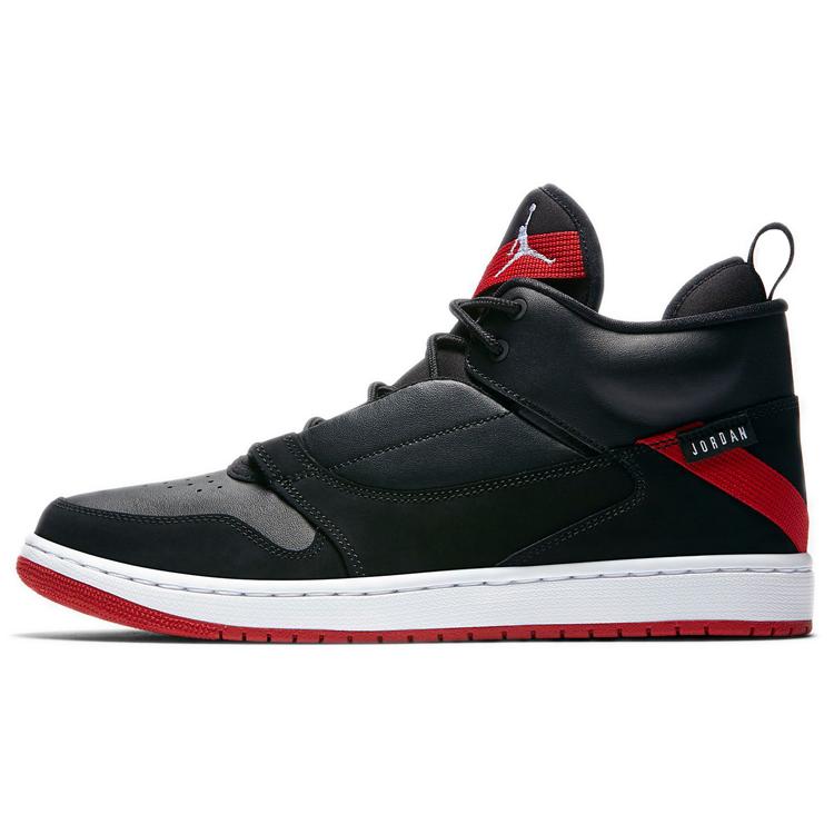 Air Jordan Fadeaway 'Noir Blanc' (Unisexe) Chaussures de Basketball Vintage Noir / Blanc-Rouge AO1329 023