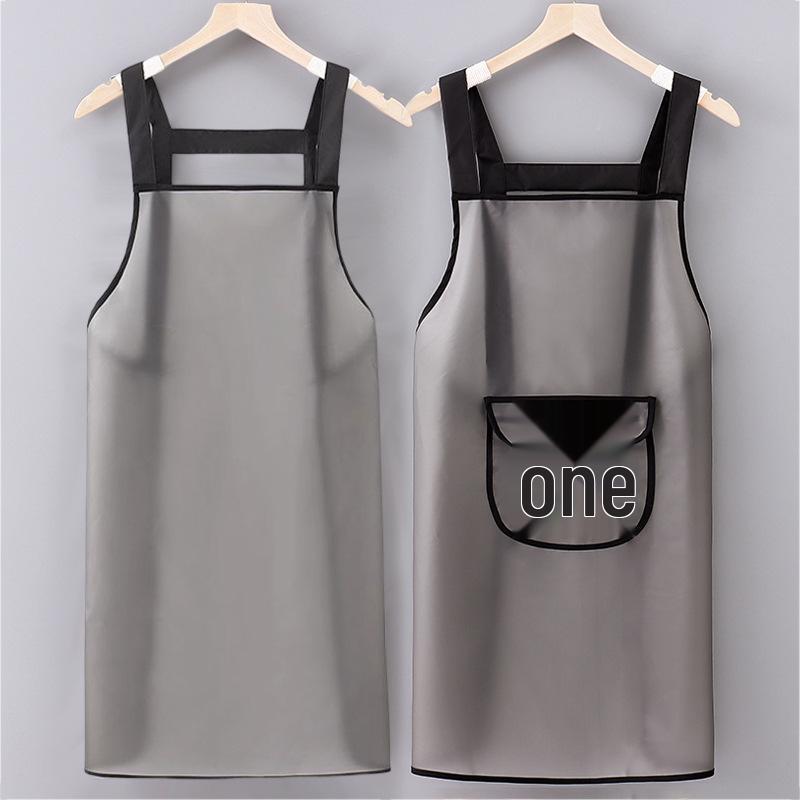 2025 Waterproof TPU Kitchen Apron for Home & Catering