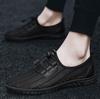 Summer Breathable Casual Men Shoes Business Mesh Dress Shoes Men Sneakers Soft Flats Hot Sale Summer Casual Shoes Moccasins