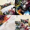 Wolf Head Series 3D Digital Printing Three-Piece Bedding Kit Sheet Quilt Cover