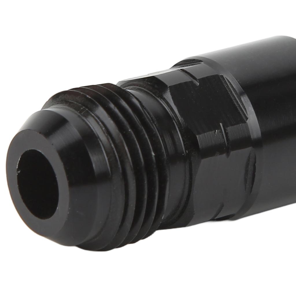 EFI Adapter Quick Disconnect Aluminum Alloy Black Anodized Waterproof AN Male Push On Fuel Line Fitting