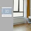 Controlador de Temperatura Ambiente para Calefacción por Suelo AC200-240V MÁX 25A 4500W de Carga Termostato Digital con Sensor de Sonda de 3m
