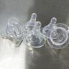 10 Stück Baby Silikon Weithals Natürlicher Sauger Schnuller Beruhigungssauger Fütterung