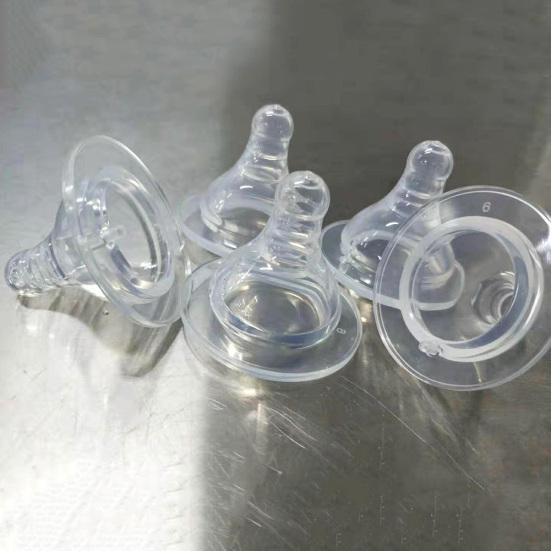 10 Stück Baby Silikon Weithals Natürlicher Sauger Schnuller Beruhigungssauger Fütterung