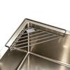 Triangle Dish Drying Rack Kitchen Sink Organizer Corner Over the Sink Sponge Rag Holder Foldable Stainless Steel Drainer