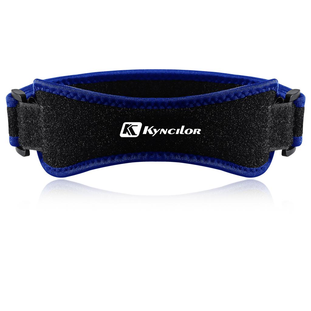 1Pc Patella Kneecap Band Adjustable Silica Gel Knee Tendon Strap Protector Knee Pad Running Sports Cycling Gym Knee Support Pads
