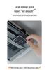 Multi-functional Car Sun Visor Organizer: Glasses Case, Sunglasses Clip, Card Holder, Storage Bag