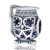 Qikaola Classic Cute Elephant Charms Beads Fit Original  Bracelet Real Silver Color Pendant DIY Jewelry