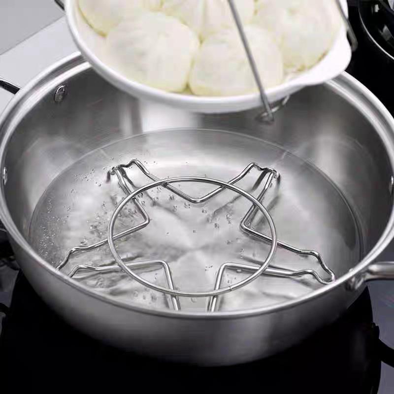 Fogão a Gás Cooktop Fogão Suporte para Panela Suporte para Cozinhar no Vapor Suporte Grelha Wok Aço Inoxidável