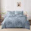 Kuup Queen Size Matte Duvet Cover with Flower Branch Design High Quality Skin Friendly Colored Bedding Set Quilt Cover