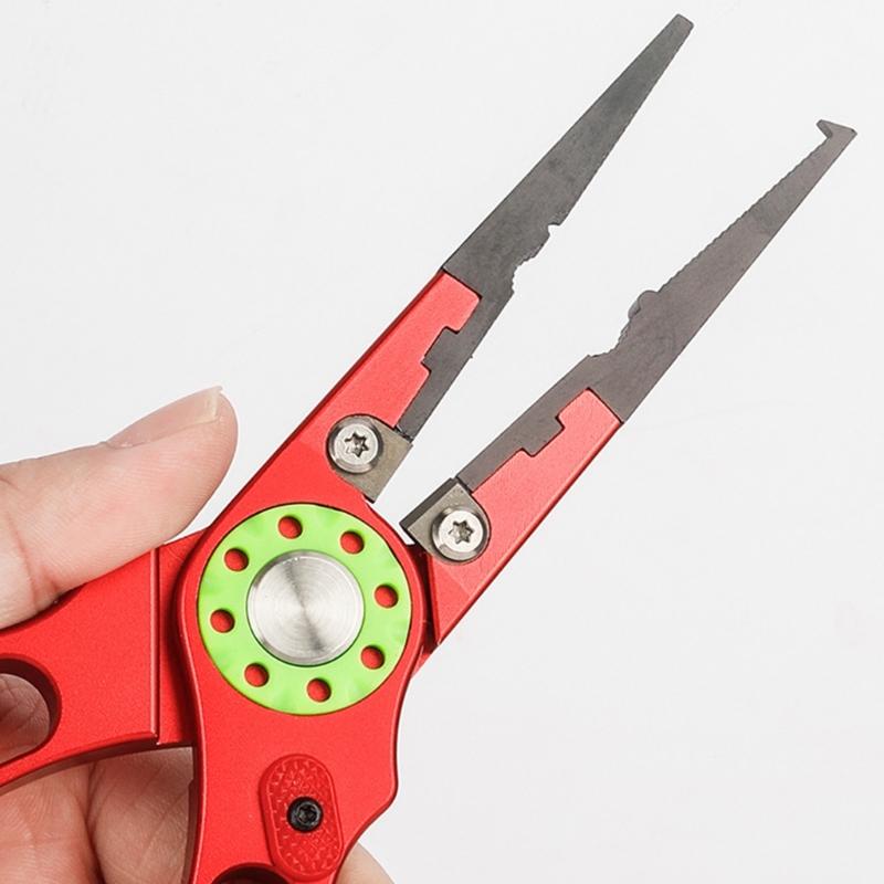 Fish Line Cutter Fish Hook Remover Fishing Fish Mouth Clamp Fish Gripper Tool Multifunctional Fishing Pliers for Anglers