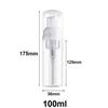 2Pcs 30ml 50ml 60ml 100ml Plastic Foam Pump Bottle Empty Face Eyelashes Cosmetic Bottle Cleaner Soap Dispenser Foam Bottle