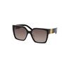 Givenchy Quadratische Sonnenbrille Mit Scharnierdesign Unisex-Sonnenbrille Schwarz GV40056U01B