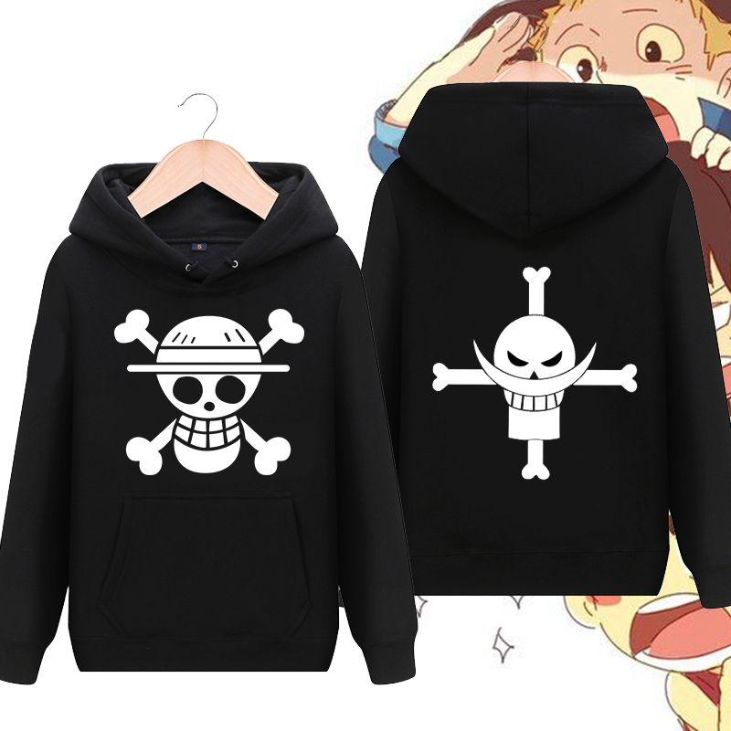Miniso ONE PIECE Fashion New Hooded Sweater Men Autumn and Winter Luffy Animation Surrounding Trends Student Youth Clothes