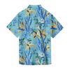 Men's Casual Fashion Printed Short,Sleeve Shirt