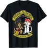 Funny Cat Paws Rock Music Gift Men Kids Women Funny Cat T-Shirt