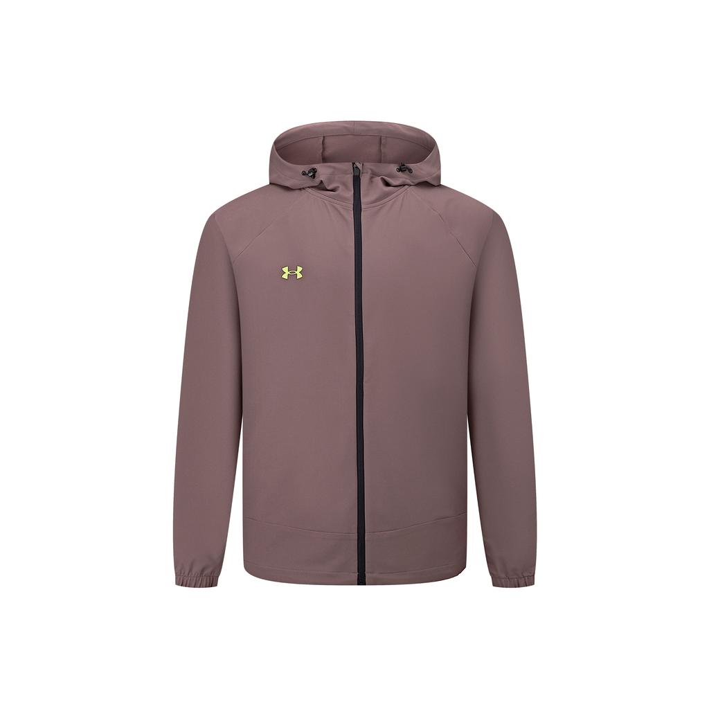 Under Armour Podzimní větruodolná volná outdoorová cyklistická mikina s kapucí Unisex bunda 25600401-651