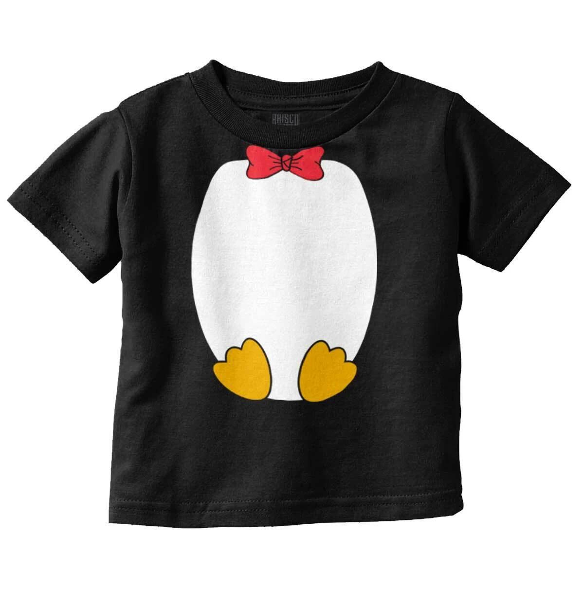 Cooles lustiges Pinguin Tier Halloween Kostüm Kleinkind Junge Mädchen Jugend T-Shirt Tee XXXXL