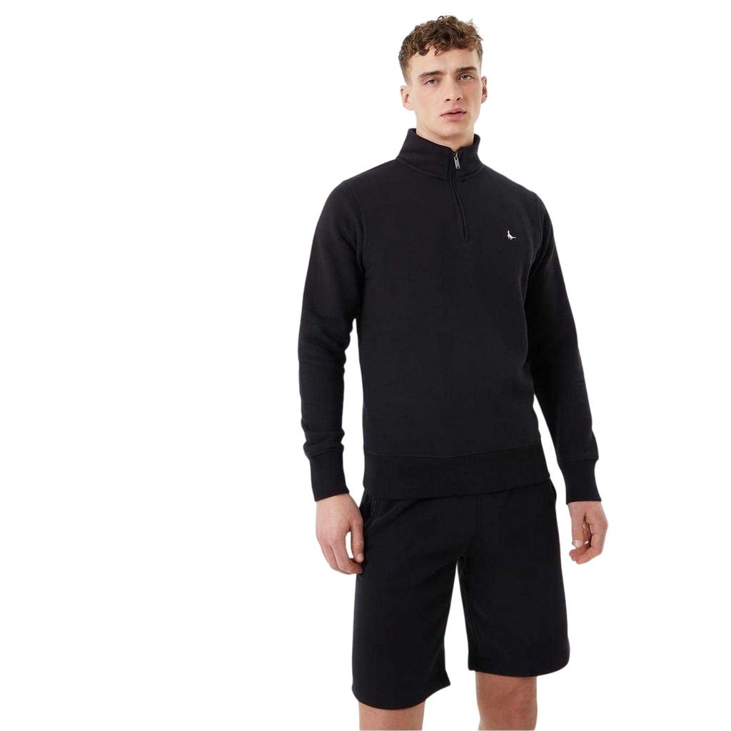 Jack Wills Mens Barchester Quarter Zip Sweatshirt