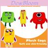 Numberblocks Plüschpuppe Weiches und niedliches Stofftier für Kinder Bildend und lustig