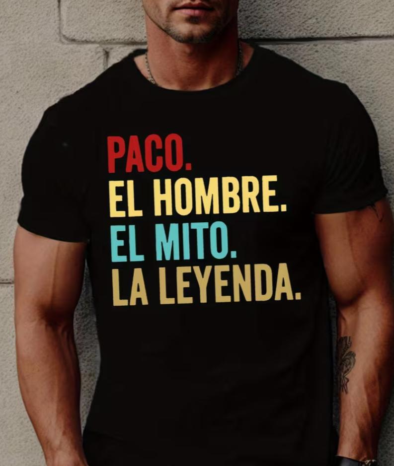 Fun Spanish Unisexs Short Sleeve Tshirt Summer Tshirt Top