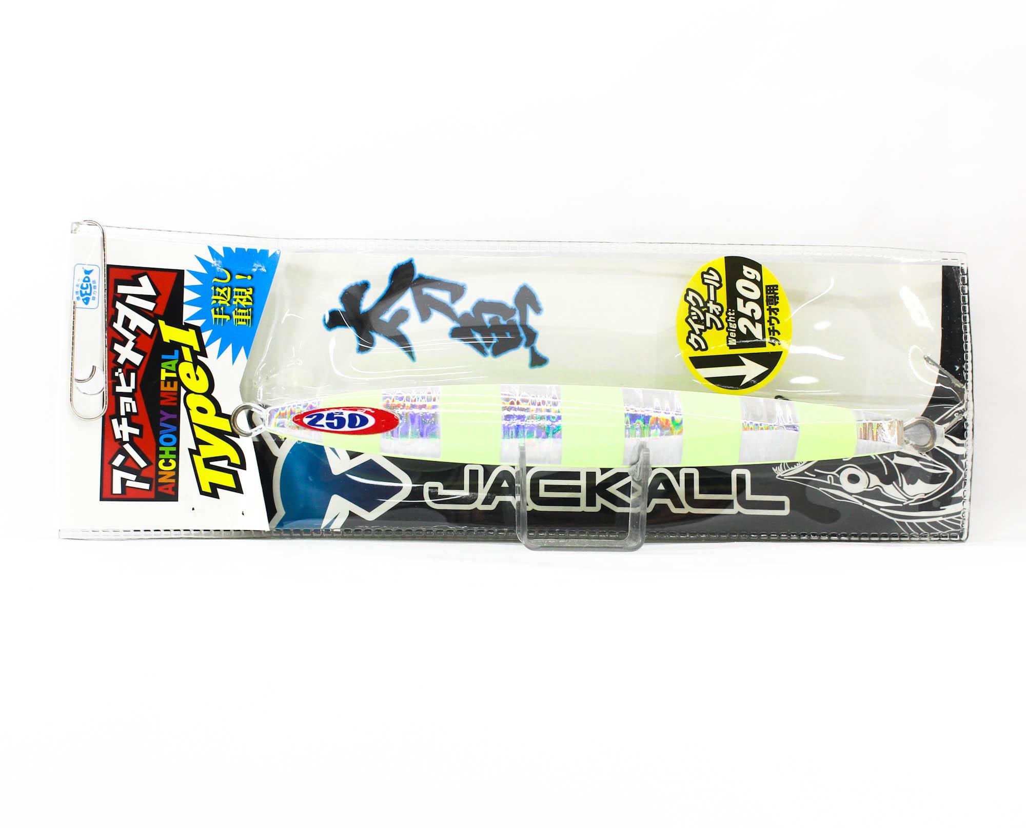 

Jackall Металлическая джиг-приманка Тип Anchovy 1 Стандартная 250 грамм Светящаяся полоса (4927)