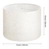 SucceBuy Drum Lamp Shade Medium Drum Linen Lampshade Replacement Lamp Shade for Table Lamps Floor Lamps Pendant Lights