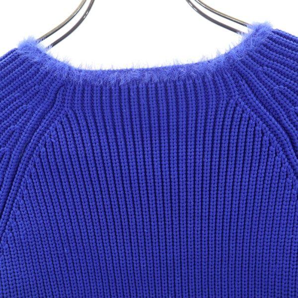 AMERI UNDRESSED Long Sleeve Knit One Piece F Royal Blue Women Used