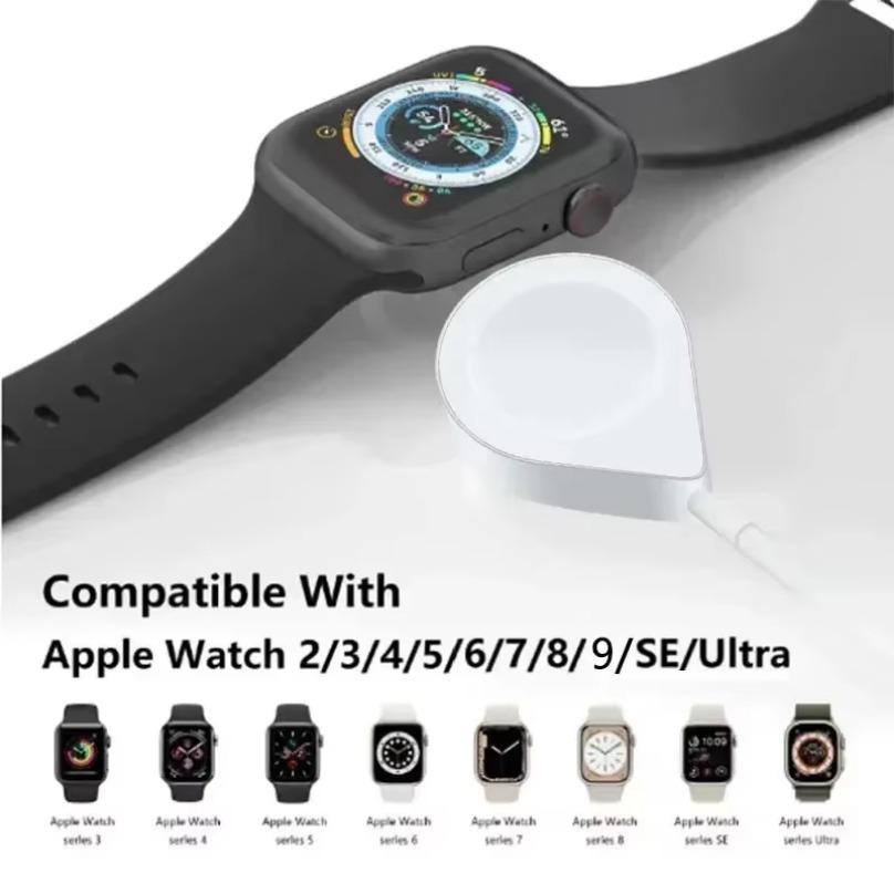 Apple Watch Charger Magnetic 3 in 2 USB C iPhone Charger Fast Charging Cable Compatible Apple Watch 9 8 7 6 5 4 3 2 1 SE