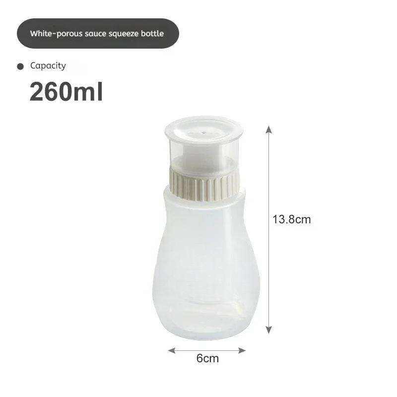 

Home Kitchen Squeezed Bottle Food Grade Plastic Tomato Sauce Salad Sauce Porous Seasoning Tools Cup Body Sticker Cups Tumbler