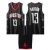 Men's Basketball Jersey and Shorts Set Classic Sleeveless Athletic Uniform Sportswear for Adult Outdoor Indoor Training and Game
