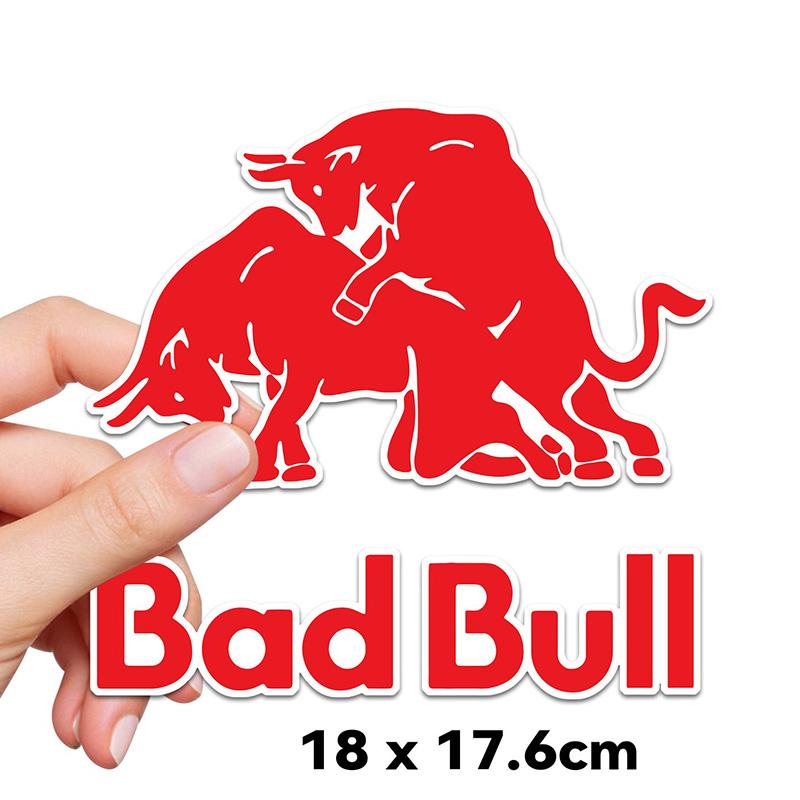 Red Bull Red Bull Car Motorcycle Stickers Covering Scratches On the Desktop, Luggage Box, and Computer Case - Red Bull Funny Stickers