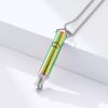 Focued Enhancing Necklace Producing 528 Hz Frequency Jewelry Accessory Portable for Meditation and Stress Alleviation